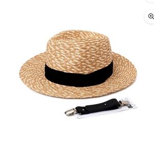 Time and Tru Women's Panama Hat with Clip